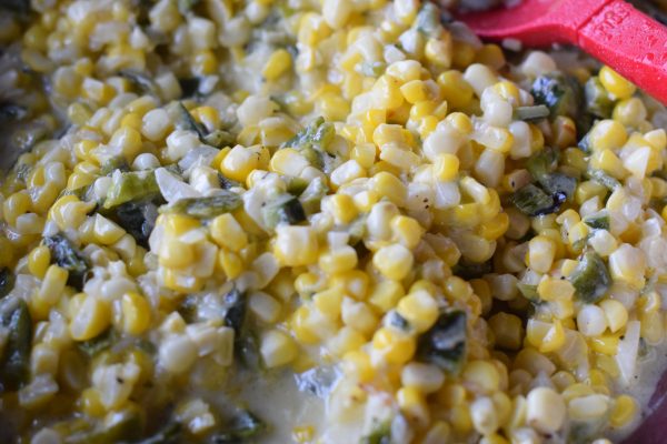 poblano corn cream