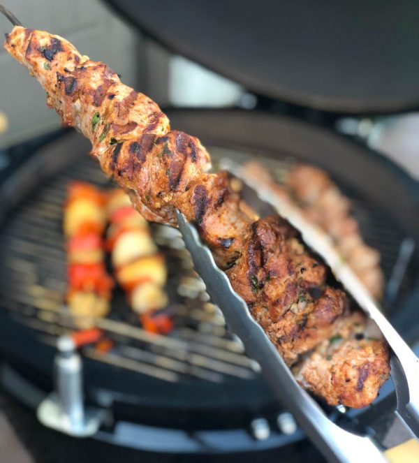 souvlaki skewer grilled