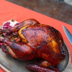 lacquered turkey