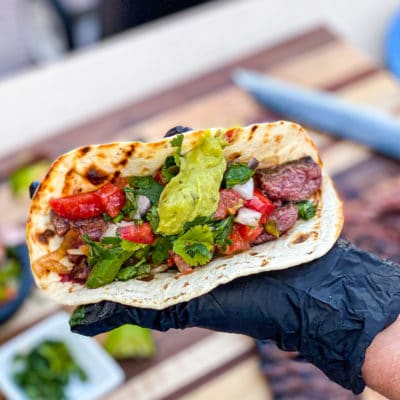 carne asada tacos