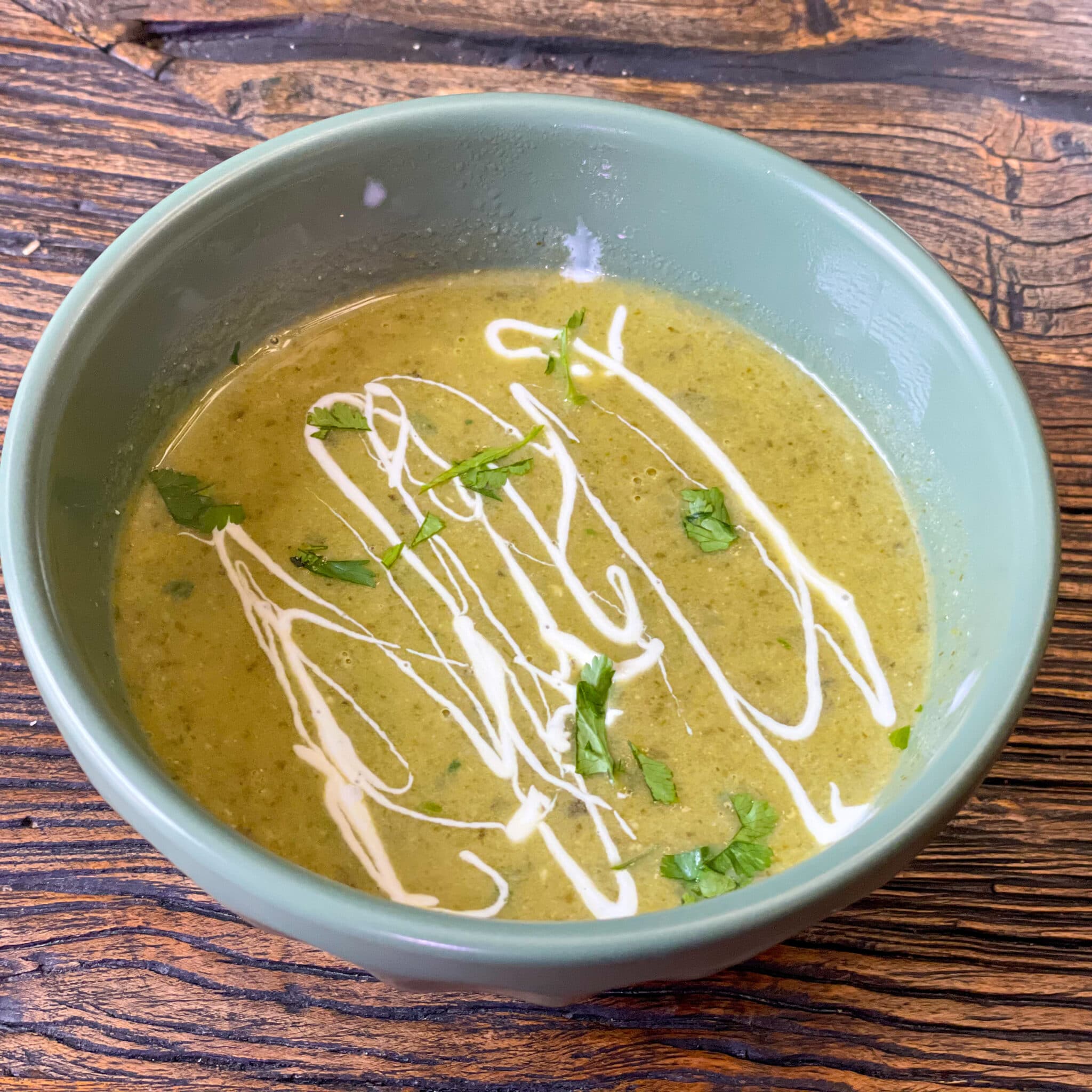 Smoked Poblano Soup