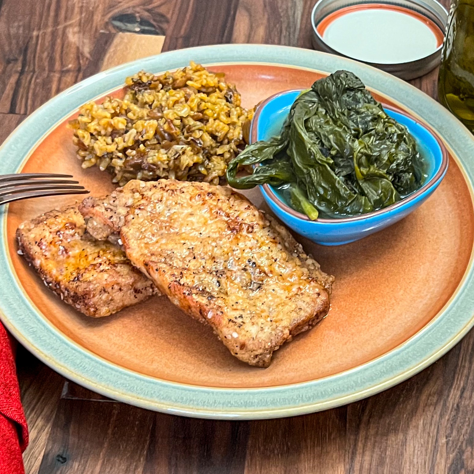 Salt and pepper pork chops Melissa Cookston