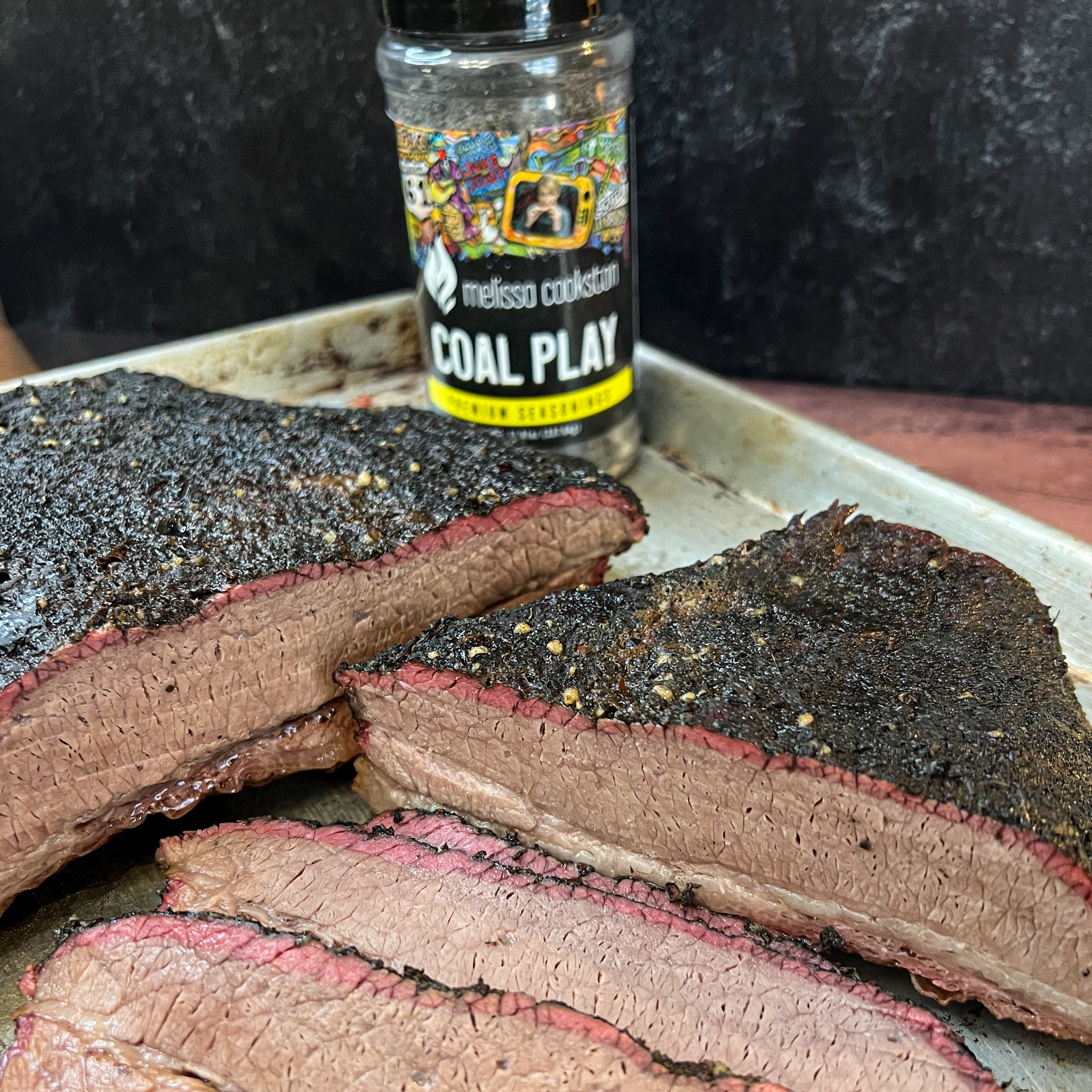 Backyard Smoked Brisket Flat Melissa Cookston Staging